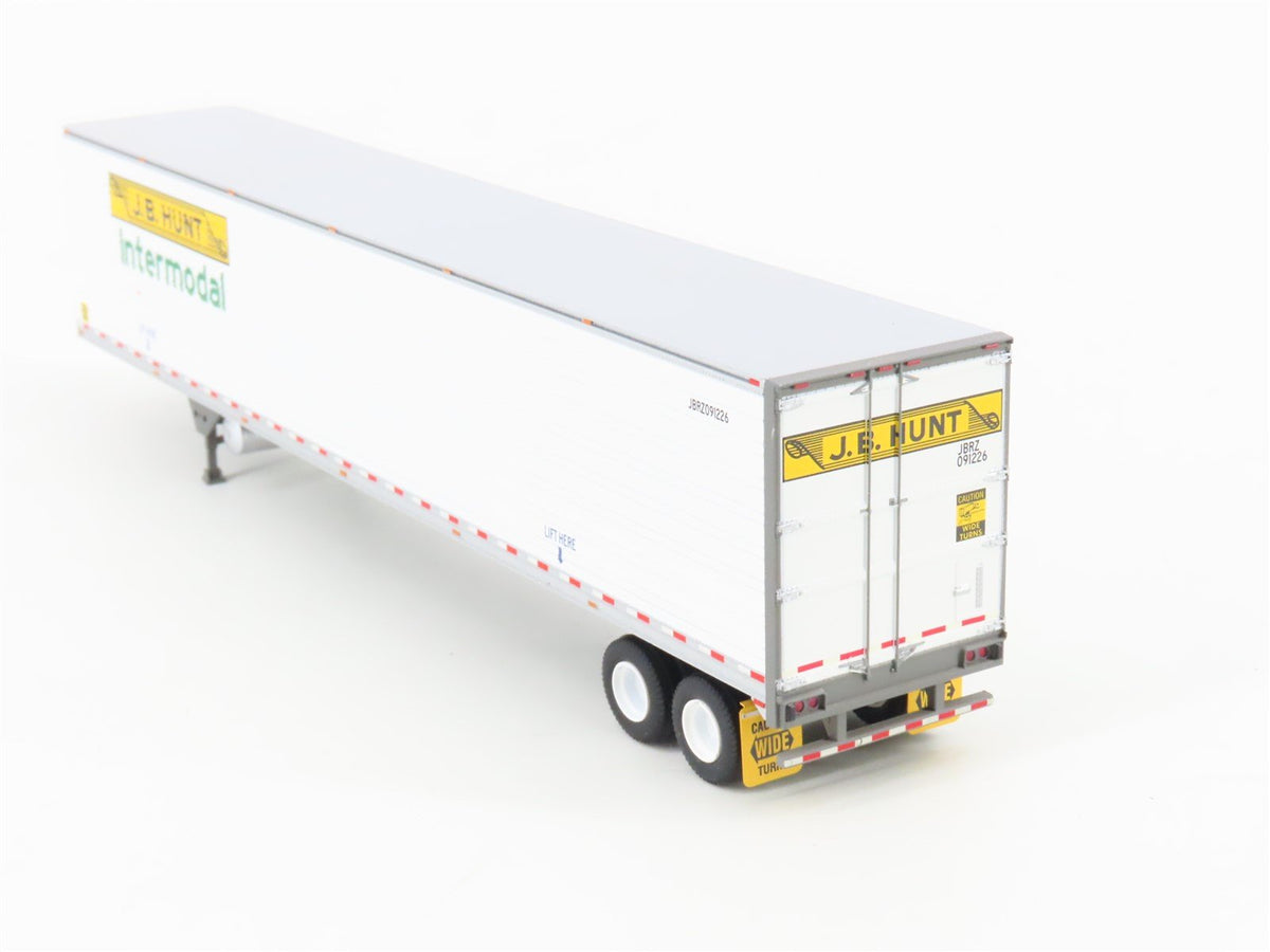 HO Scale Athearn ATH29862 JB Hunt Intermodal 53&#39; Utility Reefer Trailer #091226