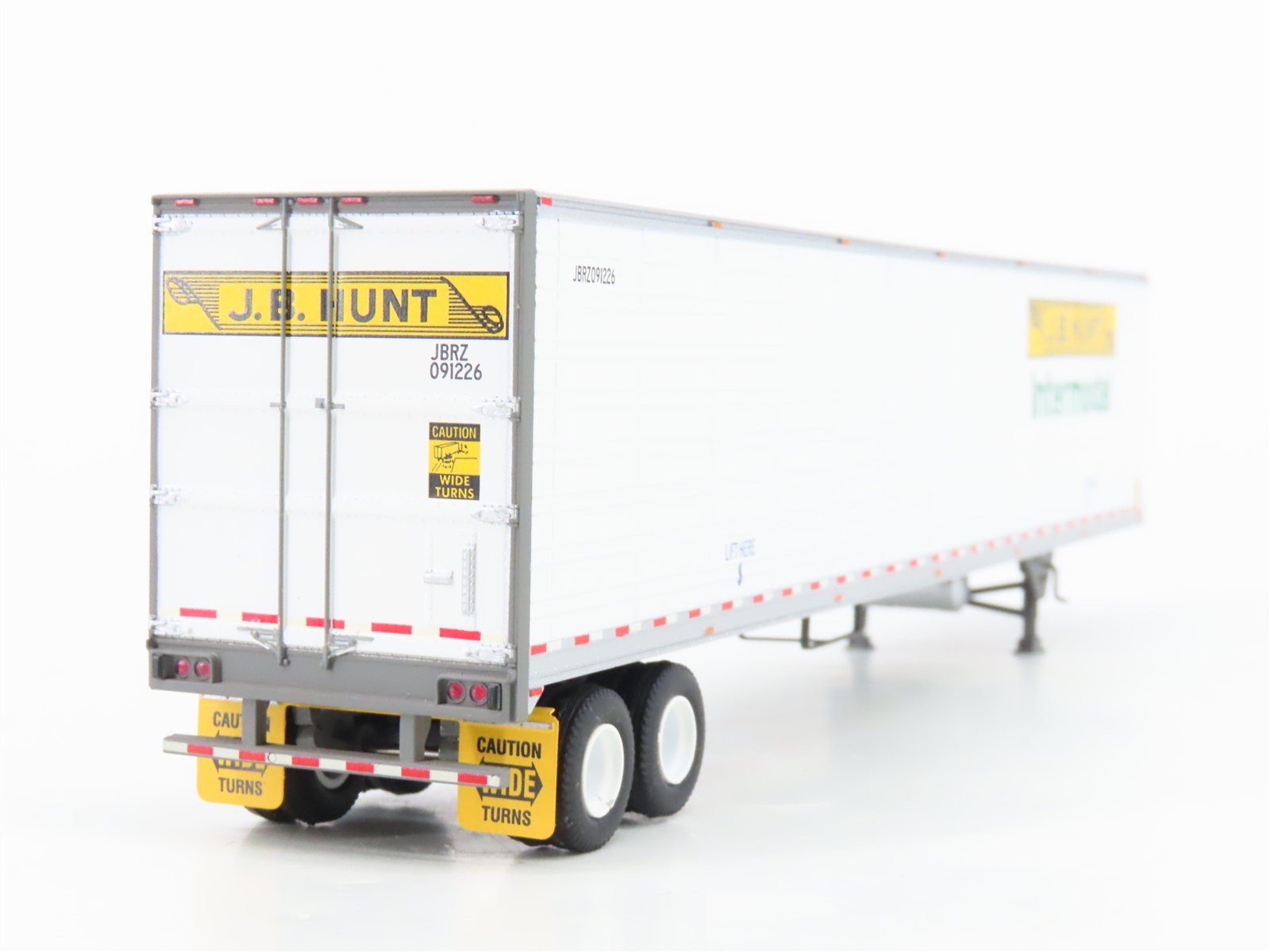 HO Scale Athearn ATH29862 JB Hunt Intermodal 53' Utility Reefer Trailer #091226