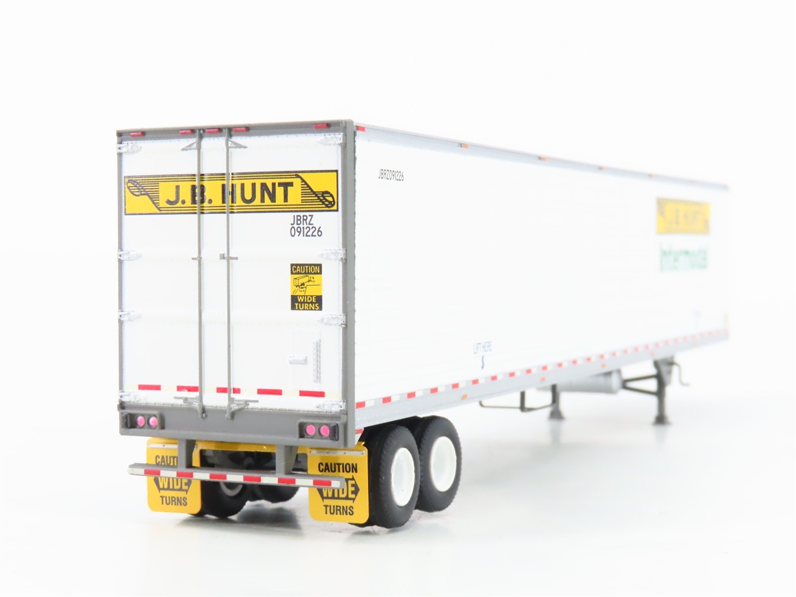 HO Scale Athearn ATH29862 JB Hunt Intermodal 53' Utility Reefer Trailer #091226