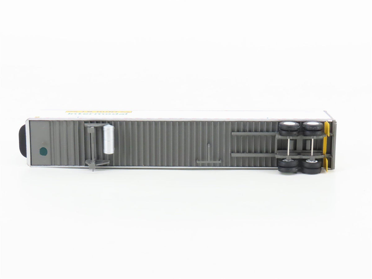 HO Scale Athearn ATH29862 JB Hunt Intermodal 53&#39; Utility Reefer Trailer #091226