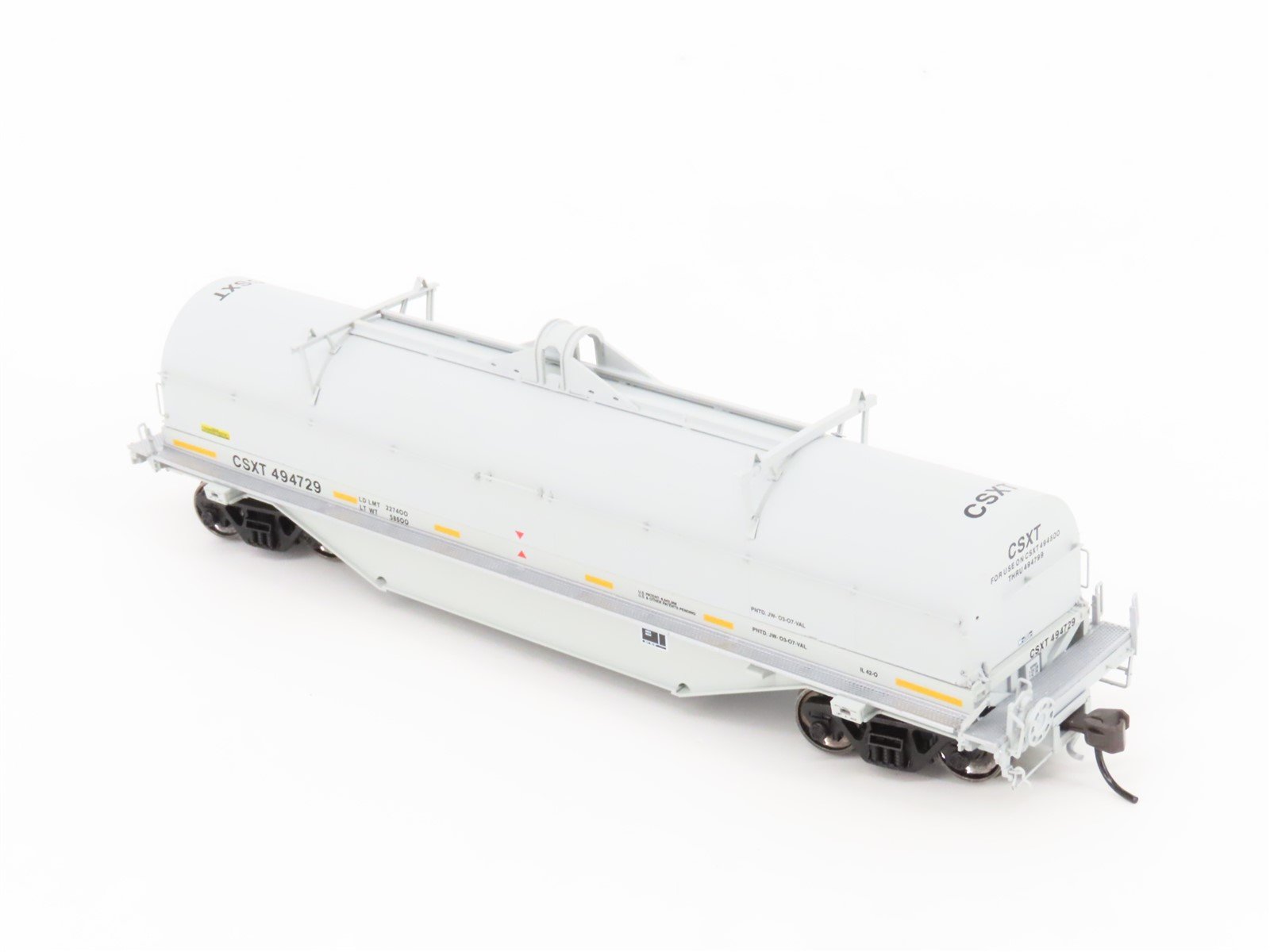 HO Scale Atlas Master Line #20001149 CSX CSXT 42' Coil Steel Car #494729