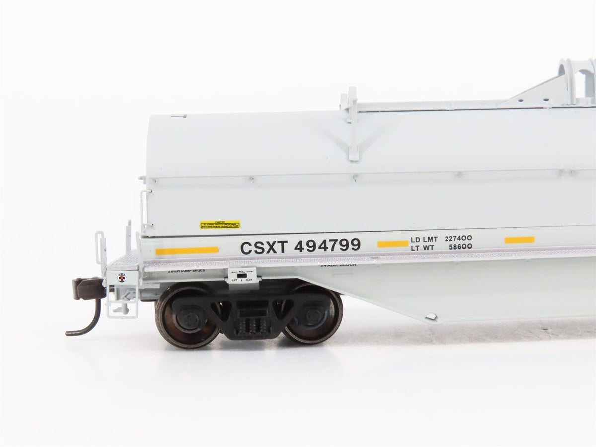HO Scale Atlas Master Line #20001152 CSX CSXT 42&#39; Gray Coil Steel Car #494799