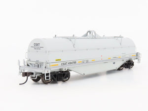 HO Scale Atlas Master Line #20001152 CSX CSXT 42' Gray Coil Steel Car #494799