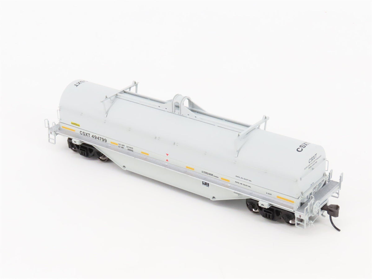 HO Scale Atlas Master Line #20001152 CSX CSXT 42&#39; Gray Coil Steel Car #494799