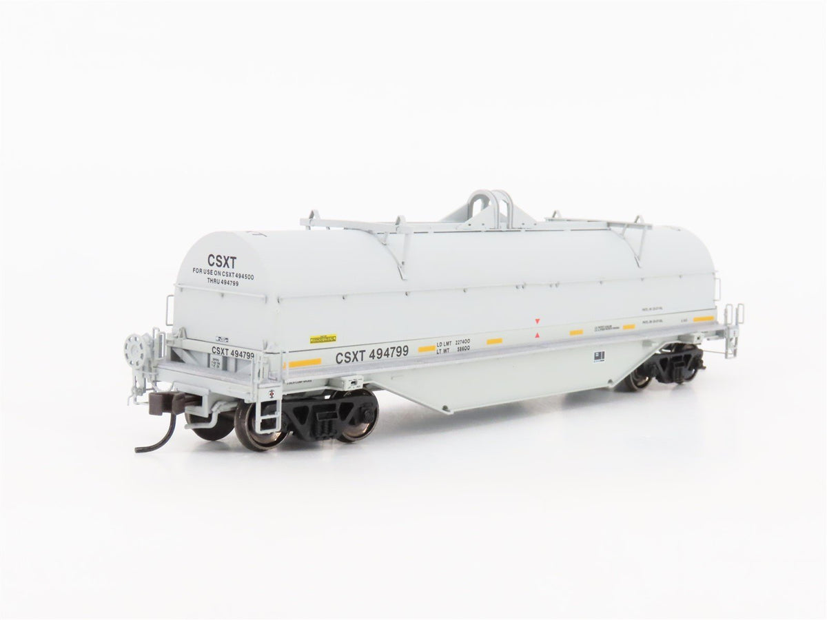 HO Scale Atlas Master Line #20001152 CSX CSXT 42&#39; Gray Coil Steel Car #494799