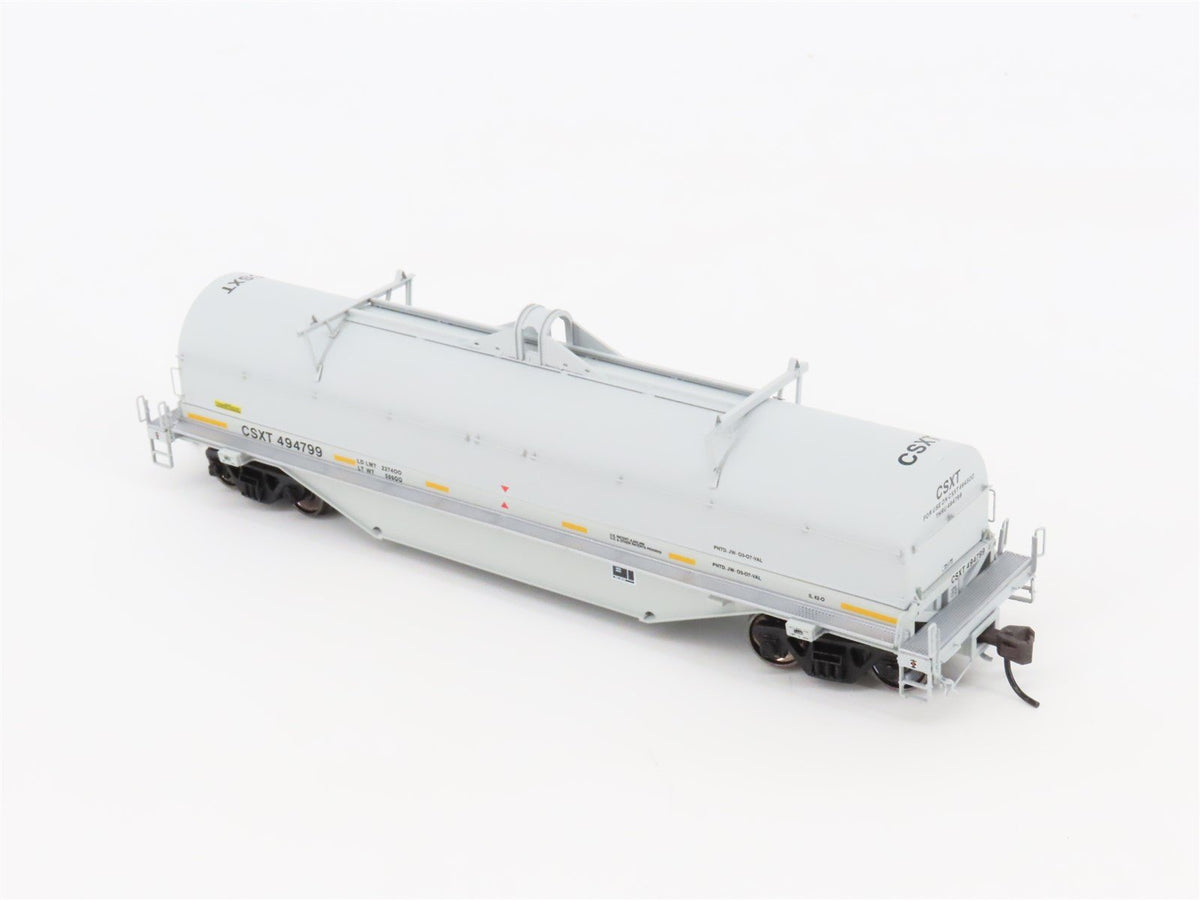 HO Scale Atlas Master Line #20001152 CSX CSXT 42&#39; Gray Coil Steel Car #494799