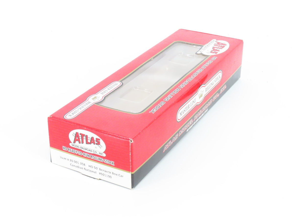 HO Scale Atlas Master Line #20001358 CN Canadian National 50&#39; Box Car #501190