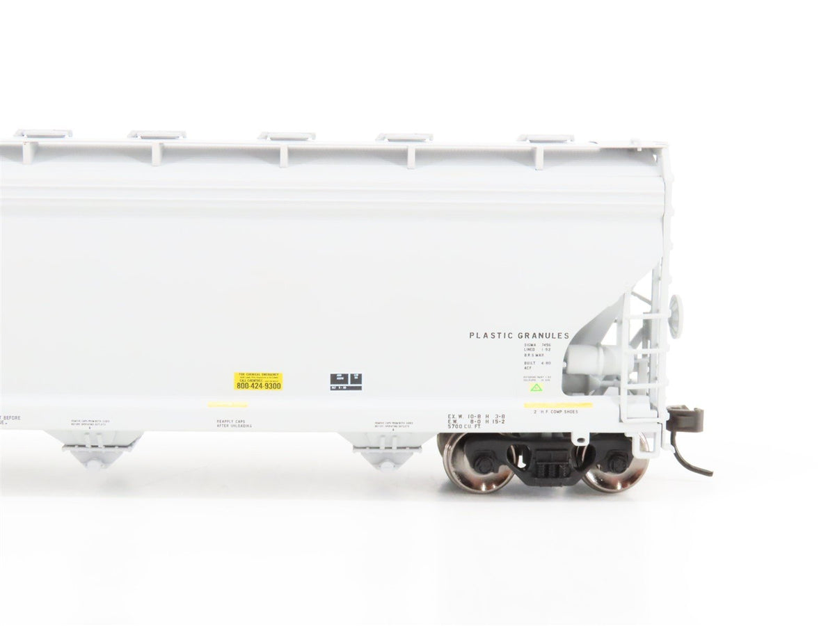 HO Scale Atlas #20000276 DOWX Dow Chemical 4 Bay Covered Hopper #2164