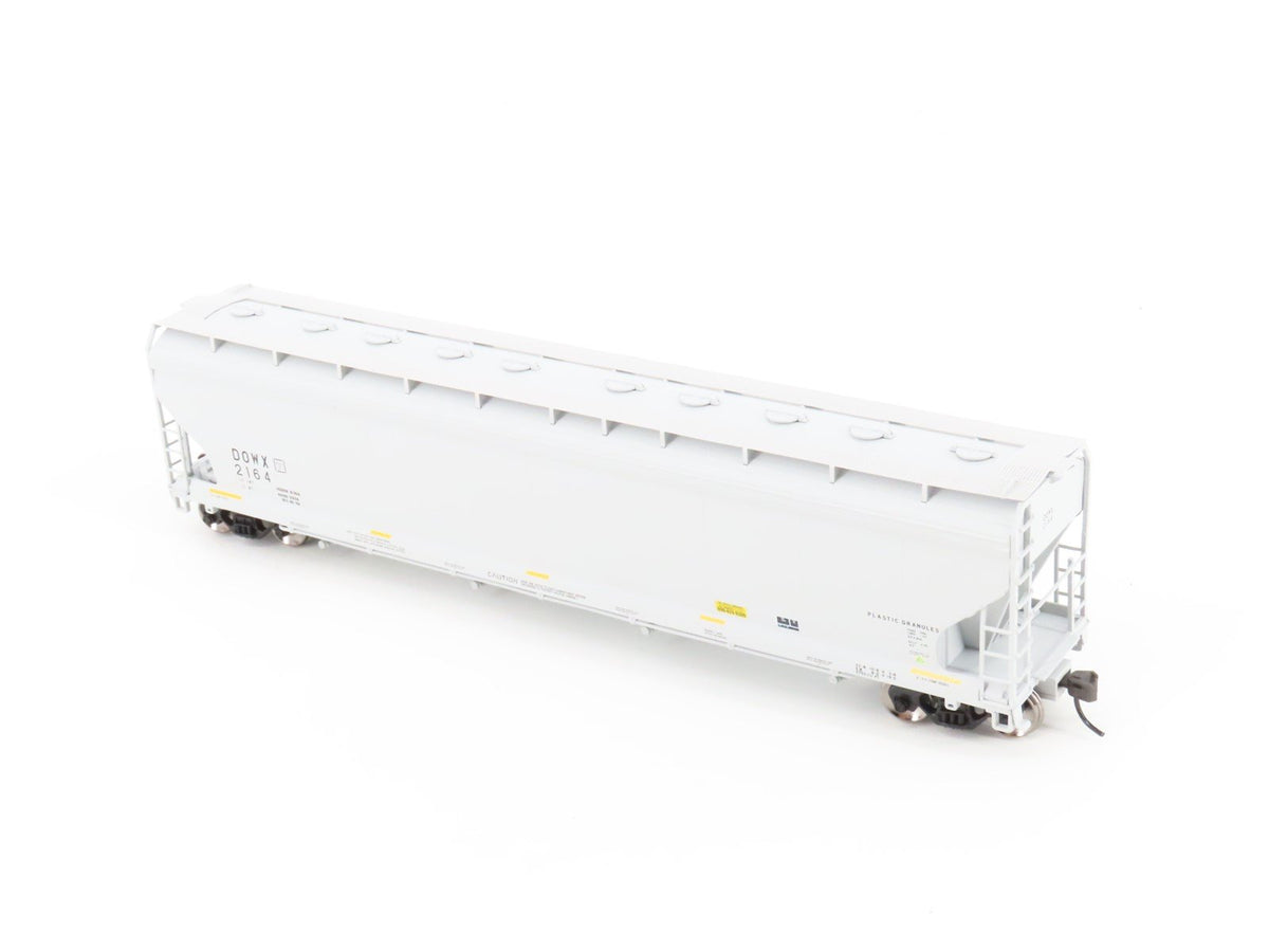HO Scale Atlas #20000276 DOWX Dow Chemical 4 Bay Covered Hopper #2164