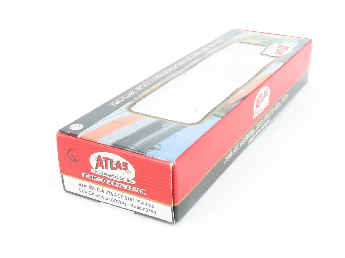 HO Scale Atlas #20000276 DOWX Dow Chemical 4 Bay Covered Hopper #2164