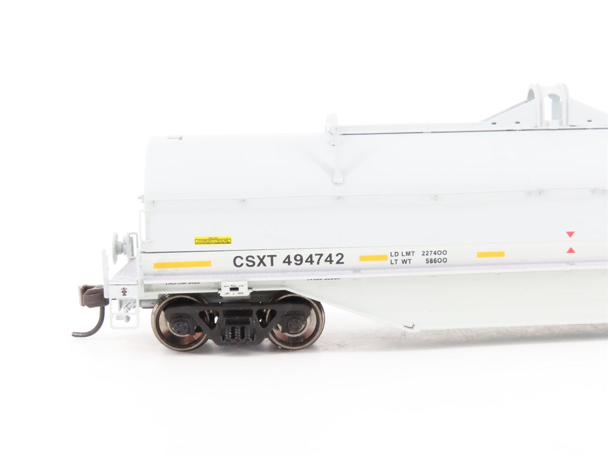 HO Scale Atlas Master Line #20001150 CSX CSXT 42&#39; Gray Coil Steel Car #494742