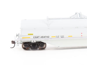 HO Scale Atlas Master Line #20001150 CSX CSXT 42' Gray Coil Steel Car #494742