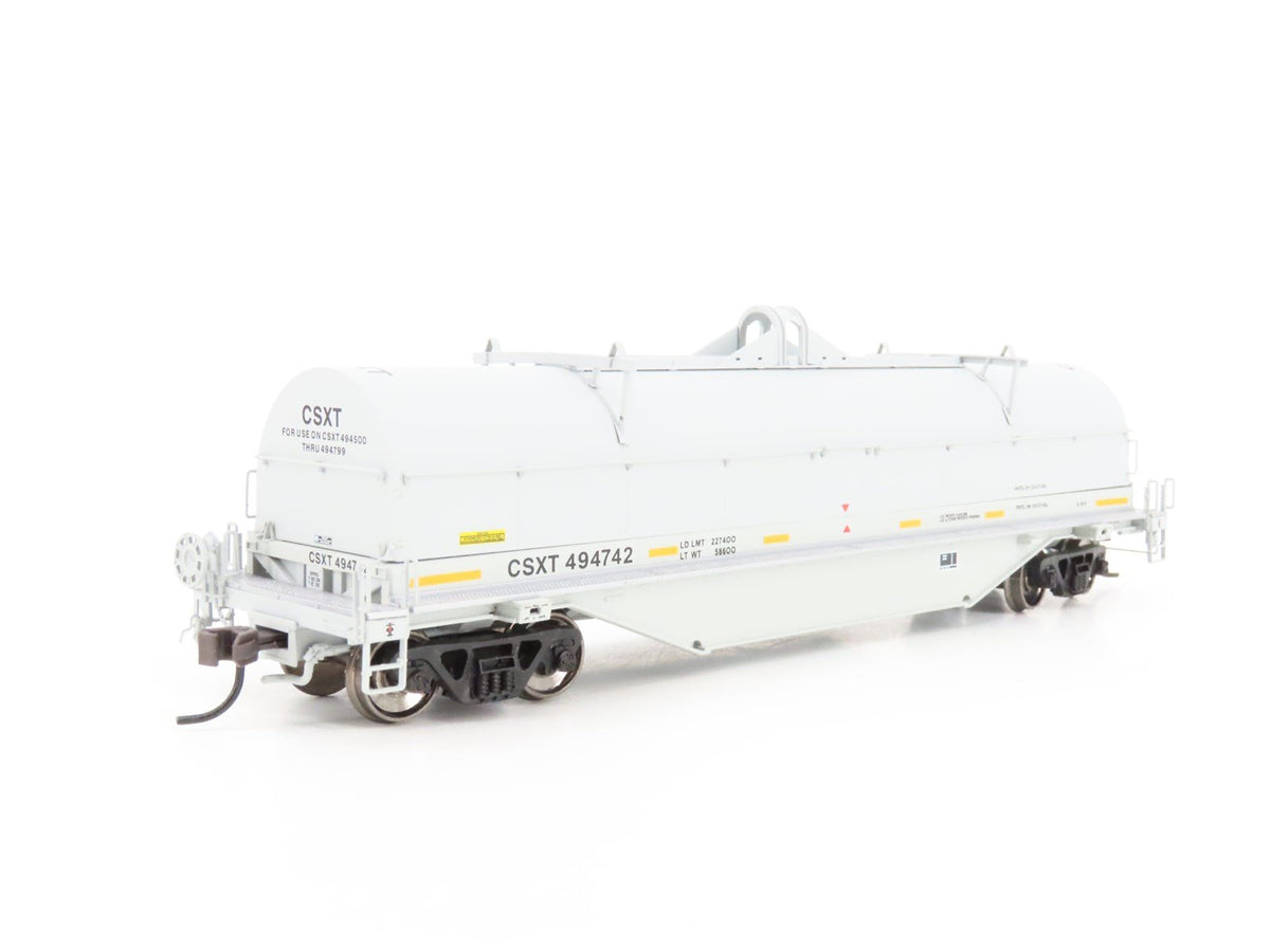 HO Scale Atlas Master Line #20001150 CSX CSXT 42&#39; Gray Coil Steel Car #494742