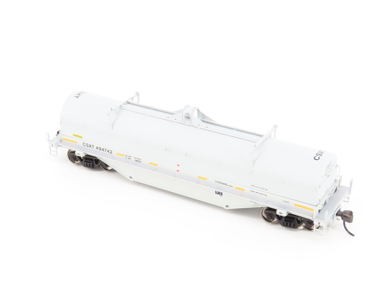HO Scale Atlas Master Line #20001150 CSX CSXT 42&#39; Gray Coil Steel Car #494742