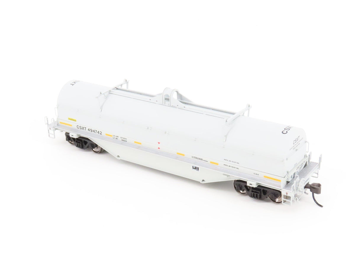 HO Scale Atlas Master Line #20001150 CSX CSXT 42&#39; Gray Coil Steel Car #494742
