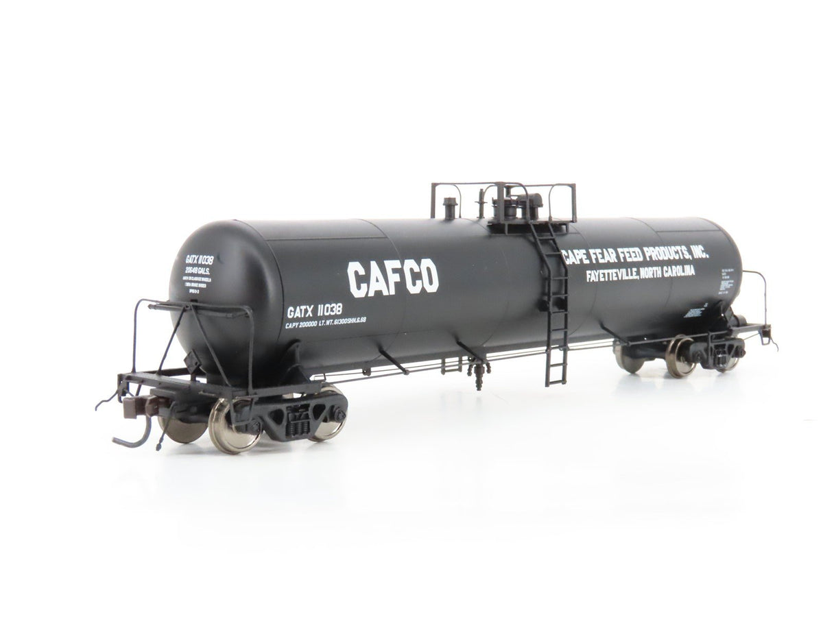 HO Scale Atlas Master Line 20001318 GATX CAFCO 20K Gallon Tank Car #11038