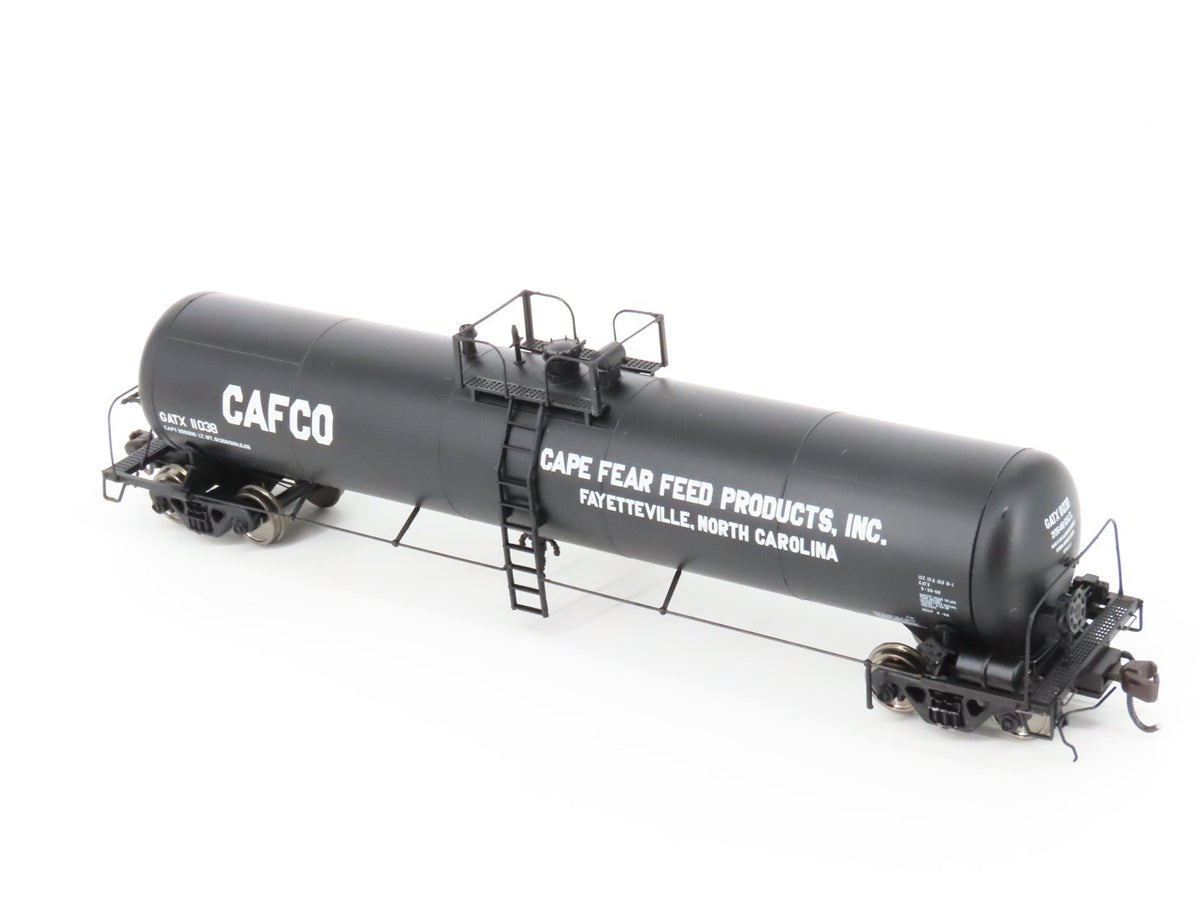 HO Scale Atlas Master Line 20001318 GATX CAFCO 20K Gallon Tank Car #11038