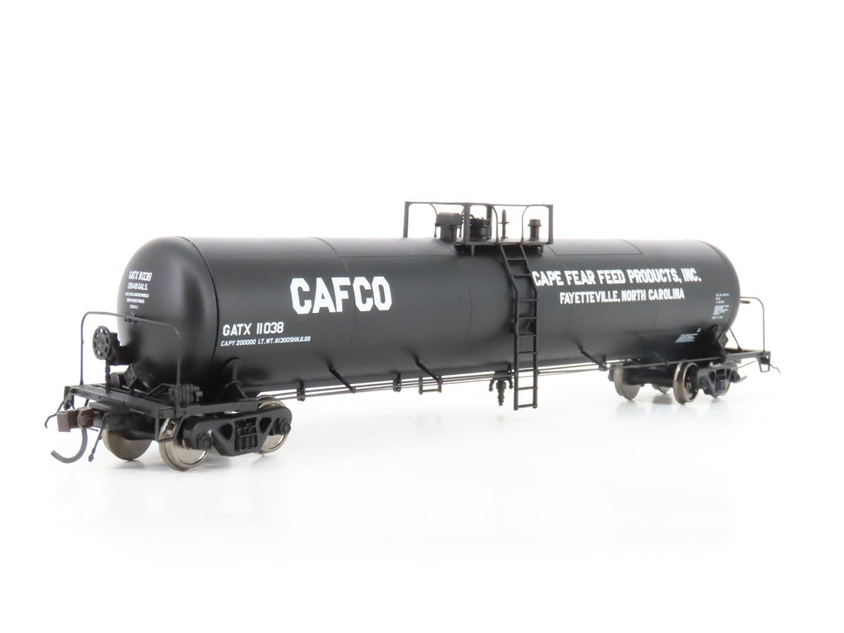 HO Scale Atlas Master Line 20001318 GATX CAFCO 20K Gallon Tank Car #11038