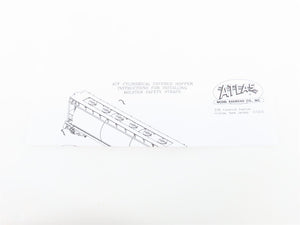 HO Scale Atlas #19761 SHPX USI Petrothene 3 Bay Cylindrical Hopper #60414