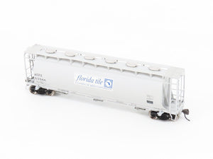 HO Scale Atlas #20000550 ACFX Florida Tile 3 Bay Cylindrical Hopper #62044