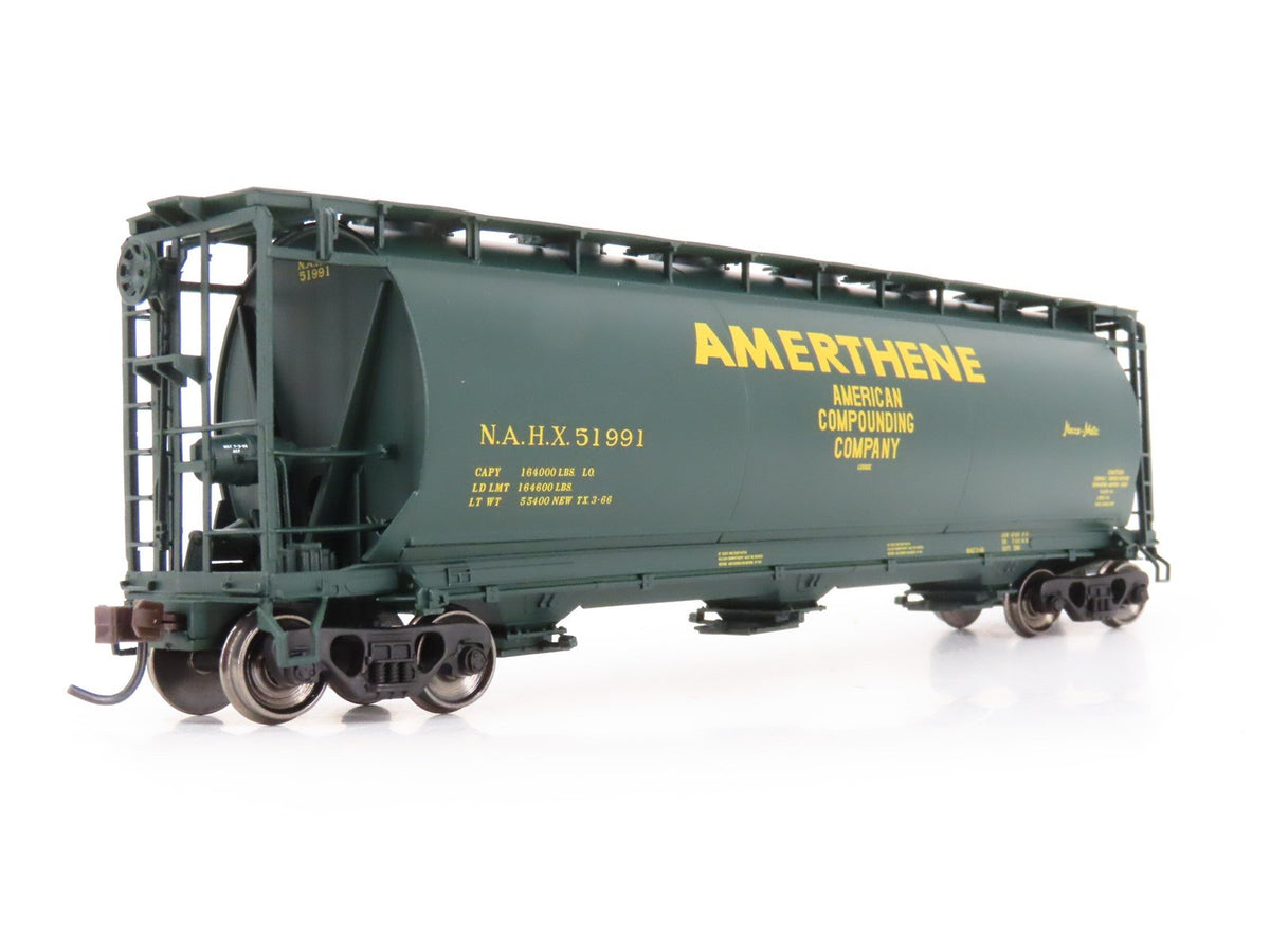 HO Scale Atlas Master Line #20001875 NAHX Amerthene 3 Bay Cylindrical Hopper