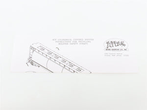 HO Scale Atlas #1933-4 CR Conrail ACF 3 Bay Cylindrical Hopper #885017