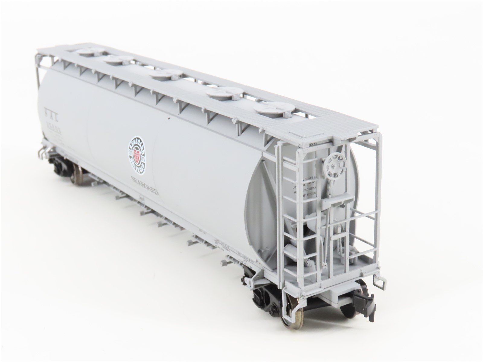 HO Scale Atlas 1955-4 SAL Seaboard Air Line ACF 6 Bay Cylindrical Hopper #35803