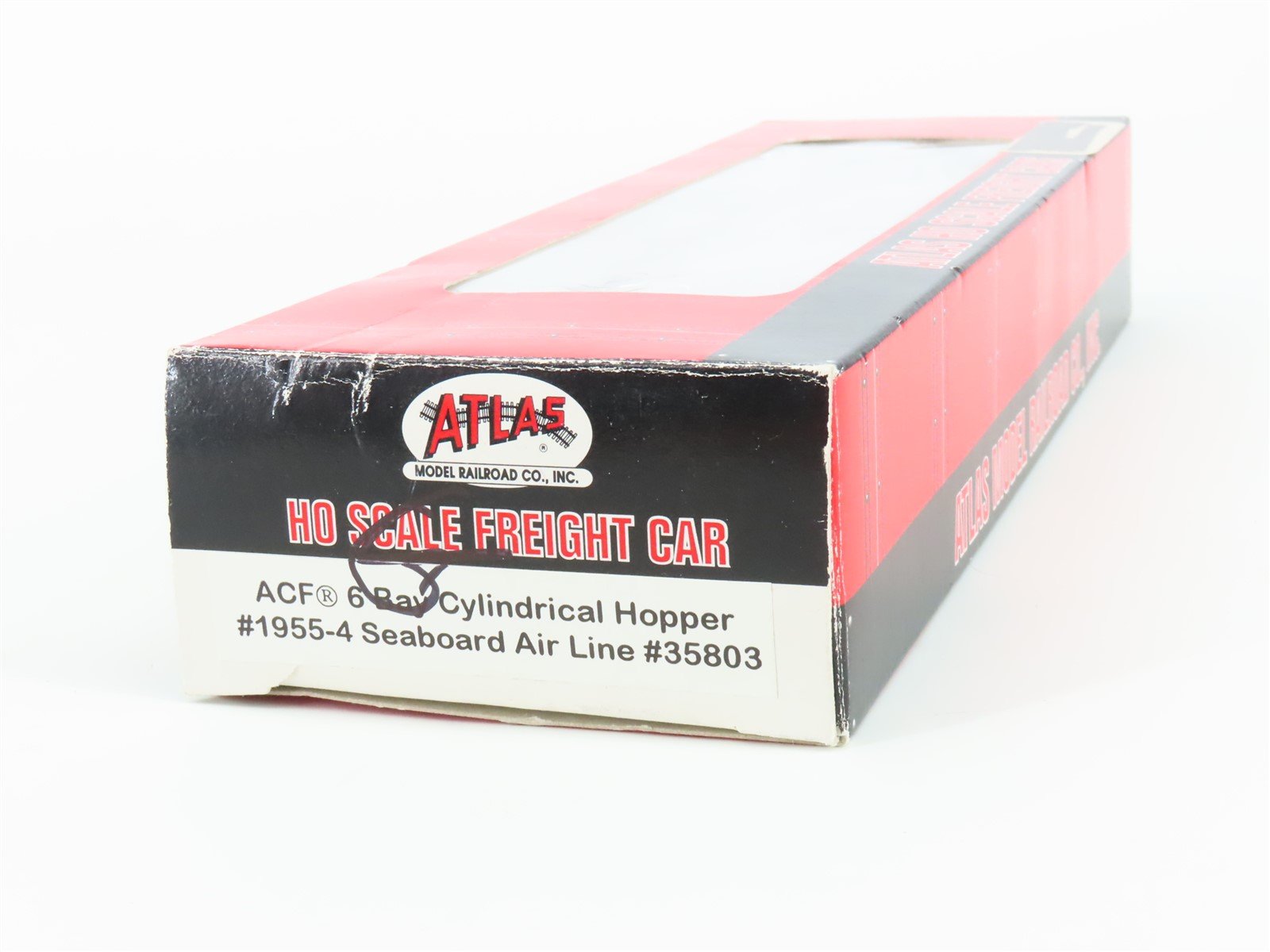 HO Scale Atlas 1955-4 SAL Seaboard Air Line ACF 6 Bay Cylindrical Hopper #35803