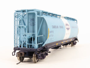 HO Atlas 1972-2 SHPX Cumberland Chemical ACF 3 Bay Cylindrical Hopper #60774
