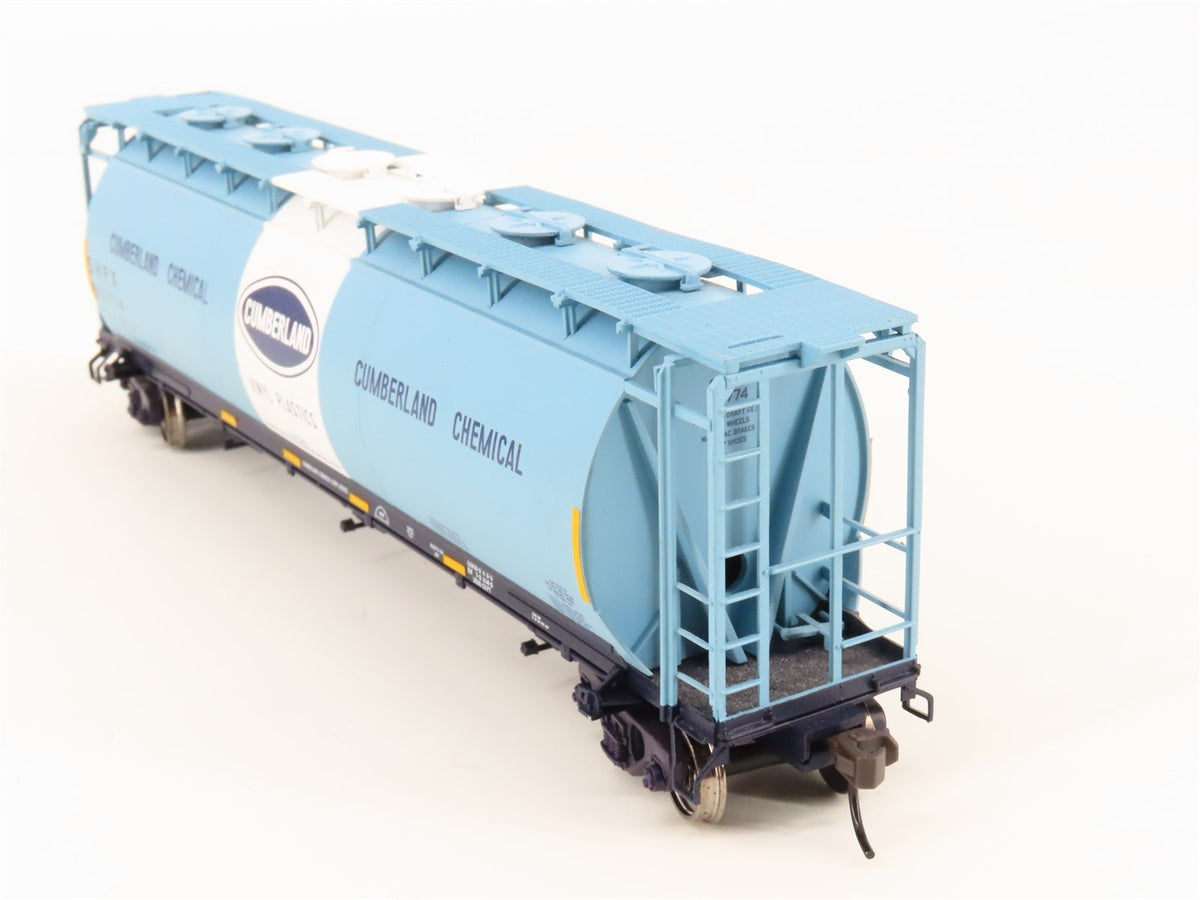 HO Atlas 1972-2 SHPX Cumberland Chemical ACF 3 Bay Cylindrical Hopper #60774