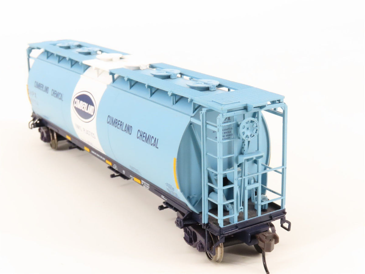 HO Atlas 1972-2 SHPX Cumberland Chemical ACF 3 Bay Cylindrical Hopper #60774