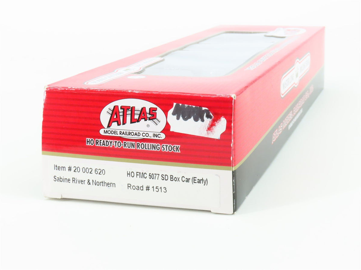 HO Scale Atlas Master Line 20002620 SRN Sabine River &amp; Northern Box Car #1513