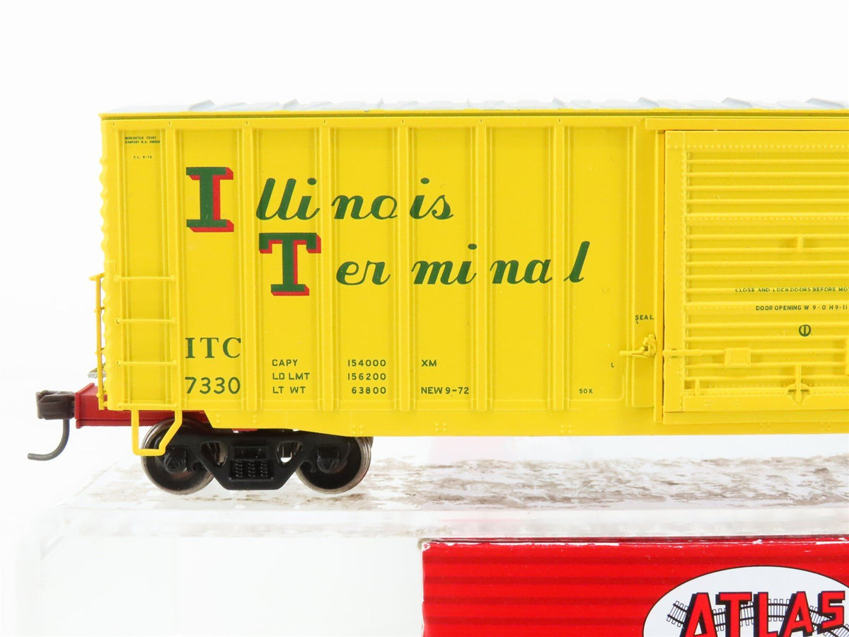 HO Scale Atlas Master Line 20003669 ITC Illinois Terminal 50&#39; Box Car #7330