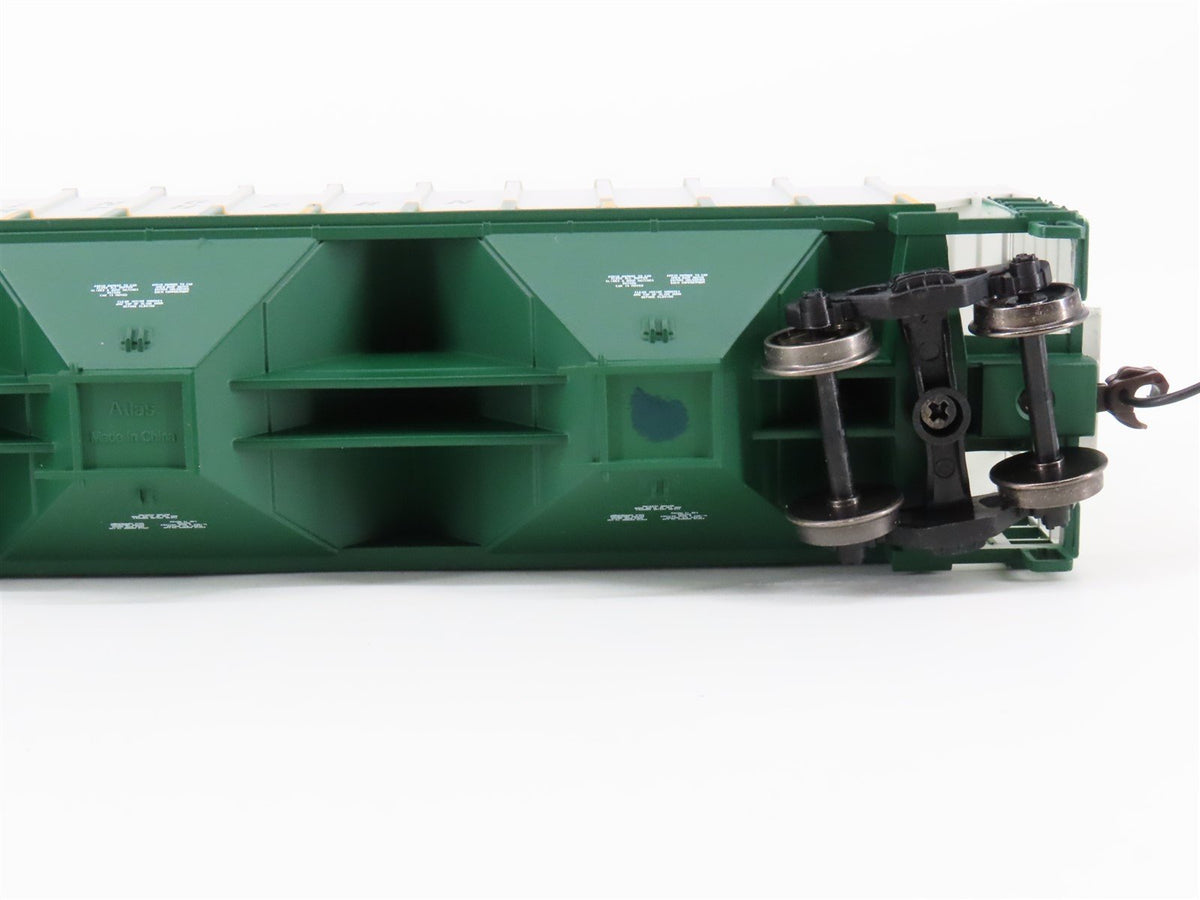 HO Atlas Trainman 20002895 RBMN Reading Blue Mtn &amp; Northern Covered Hopper #9981