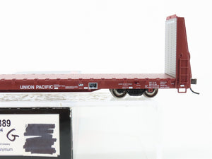 HO Scale Atlas Trainman 20000389 UP Union Pacific Bulkhead Flat Car #262004