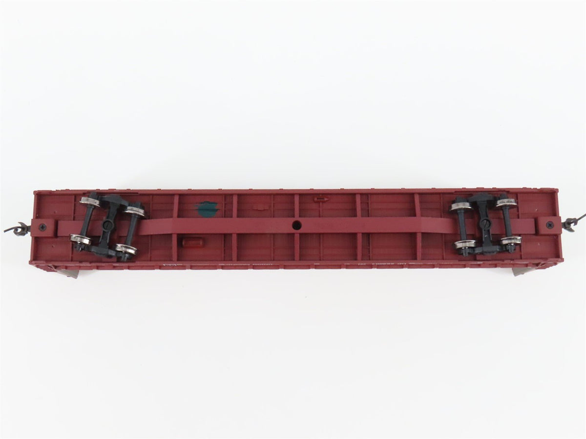 HO Scale Atlas Trainman 20000389 UP Union Pacific Bulkhead Flat Car #262004