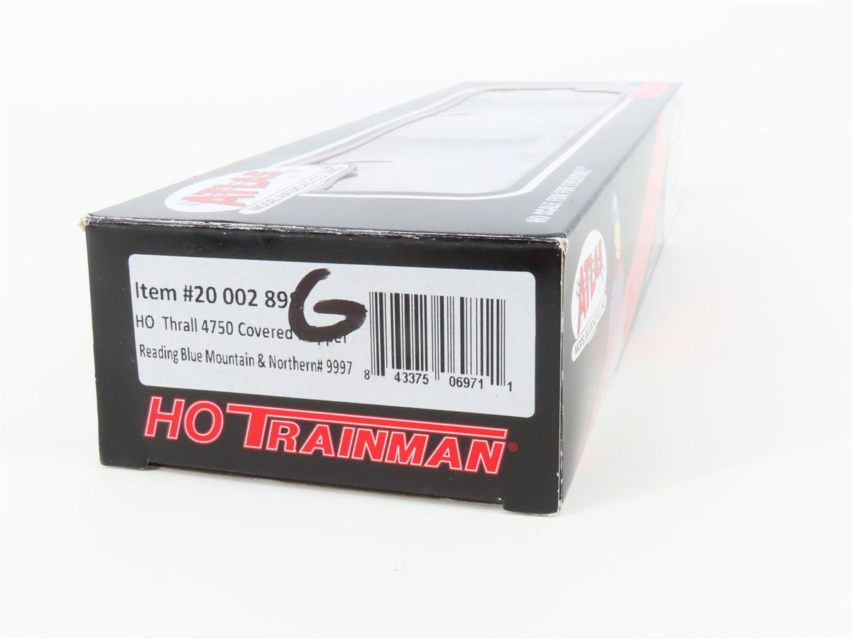 HO Atlas Trainman 20002898 RBMN Reading Blue Mtn &amp; Northern Covered Hopper #9997