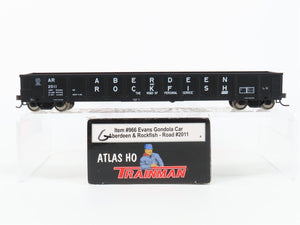 HO Scale Atlas Trainman #966 AR Aberdeen & Rockfish Gondola #2011
