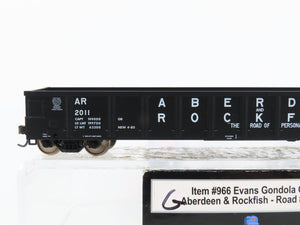 HO Scale Atlas Trainman #966 AR Aberdeen & Rockfish Gondola #2011