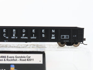 HO Scale Atlas Trainman #966 AR Aberdeen & Rockfish Gondola #2011