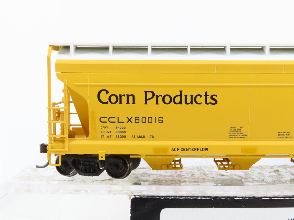 HO Atlas Trainman 20004869 CCLX CPC ACF Centerflow 3 Bay Covered Hopper 80016