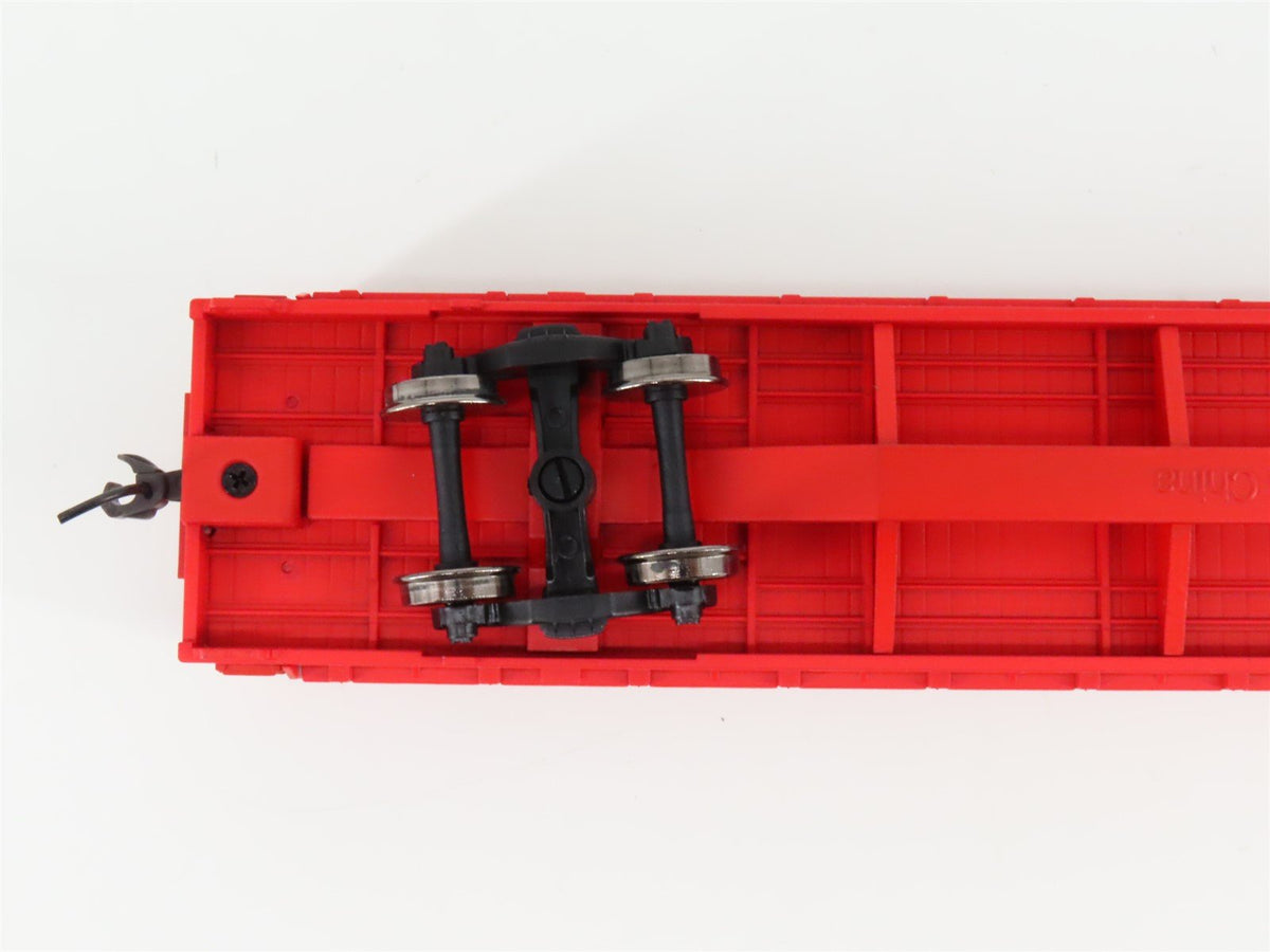 HO Atlas Trainman 20000611 ALY Allegheny &amp; Eastern Bulkhead Flat Car #91751