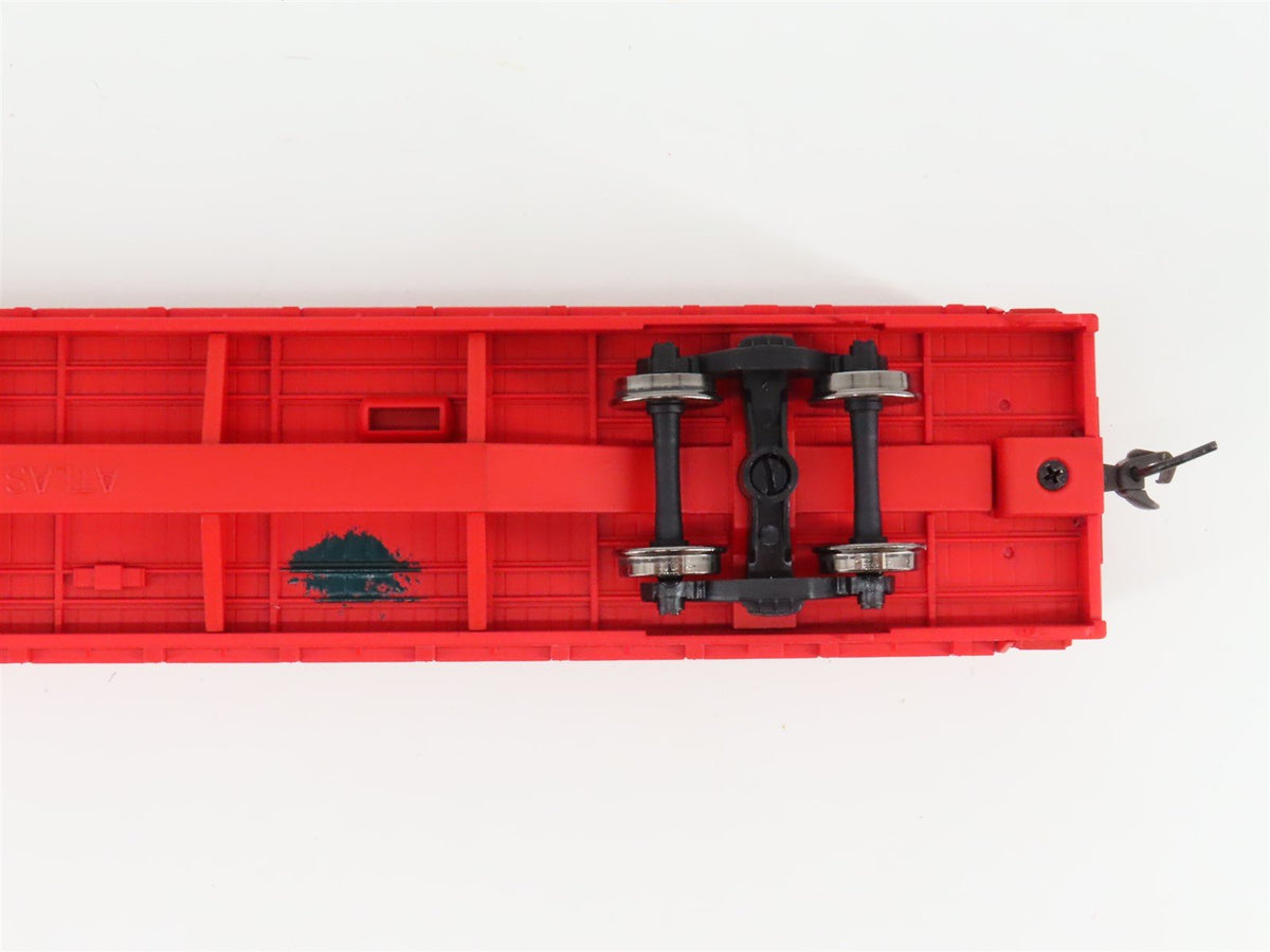HO Atlas Trainman 20000611 ALY Allegheny &amp; Eastern Bulkhead Flat Car #91751