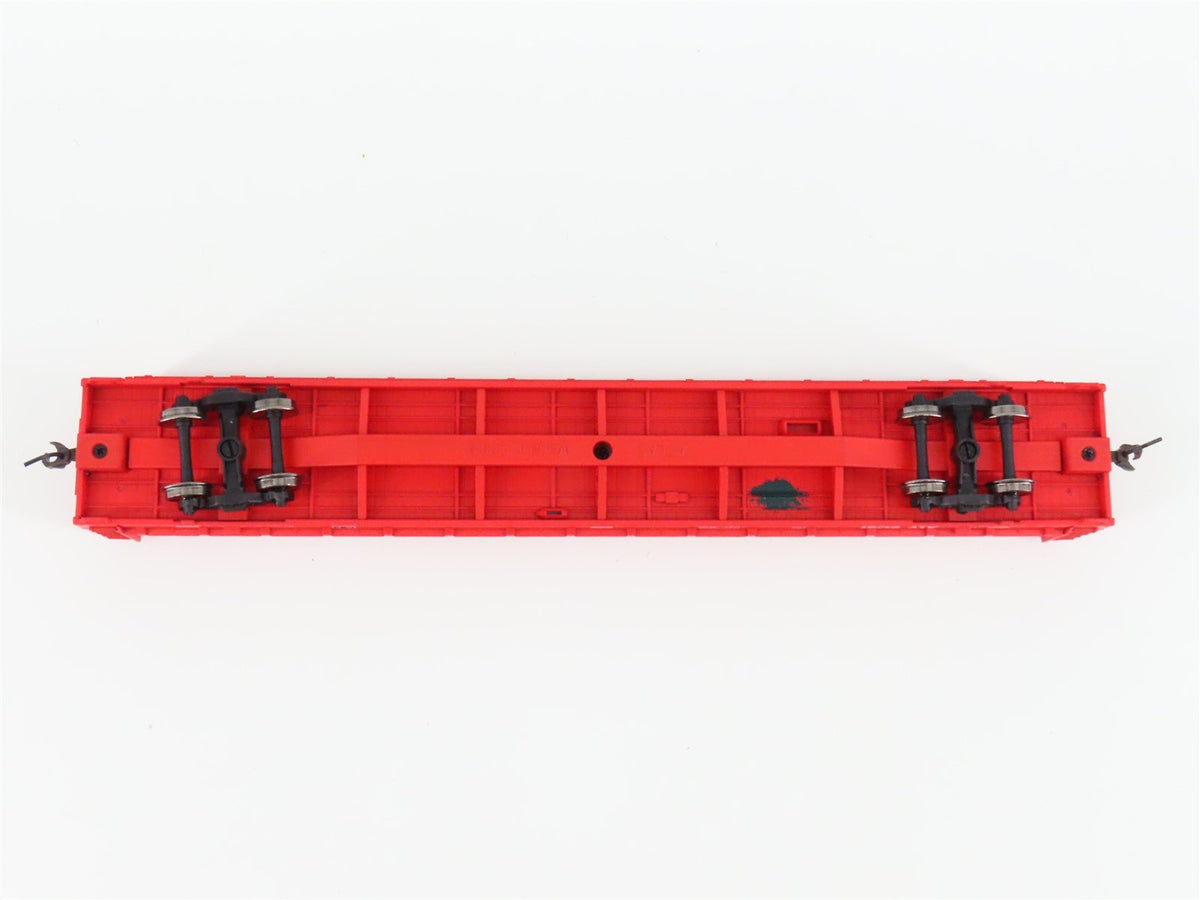 HO Atlas Trainman 20000611 ALY Allegheny &amp; Eastern Bulkhead Flat Car #91751