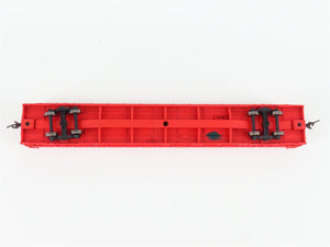 HO Atlas Trainman 20000611 ALY Allegheny & Eastern Bulkhead Flat Car #91751