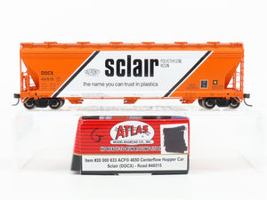 HO Scale Atlas 20000633 DOCX Sclair ACF 3 Bay Centerflow Hopper #46515