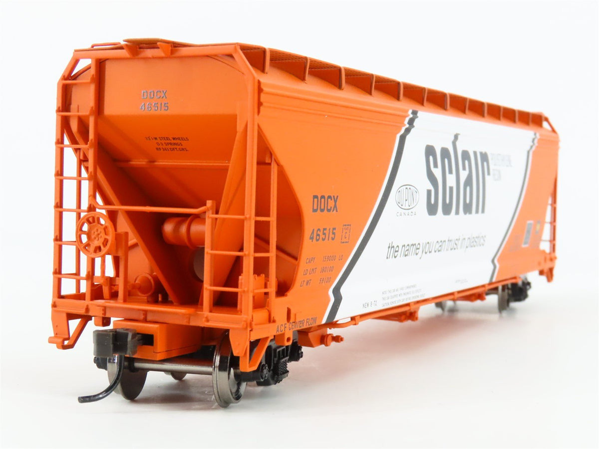 HO Scale Atlas 20000633 DOCX Sclair ACF 3 Bay Centerflow Hopper #46515