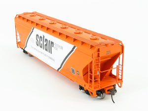 HO Scale Atlas 20000633 DOCX Sclair ACF 3 Bay Centerflow Hopper #46515
