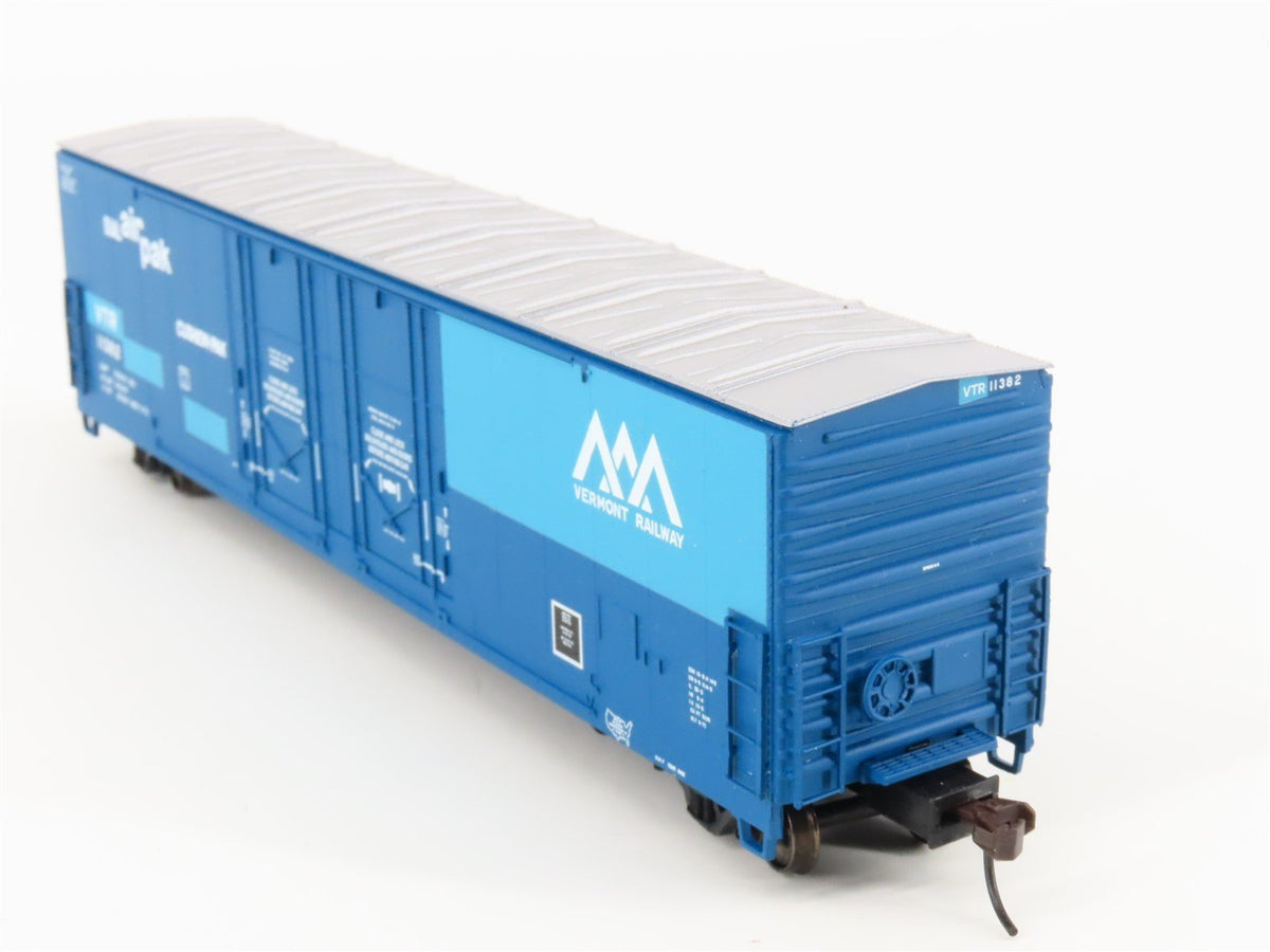 HO Scale Atlas Master Line 20002470 VTR Vermont Railway 53&#39; Box Car #11382