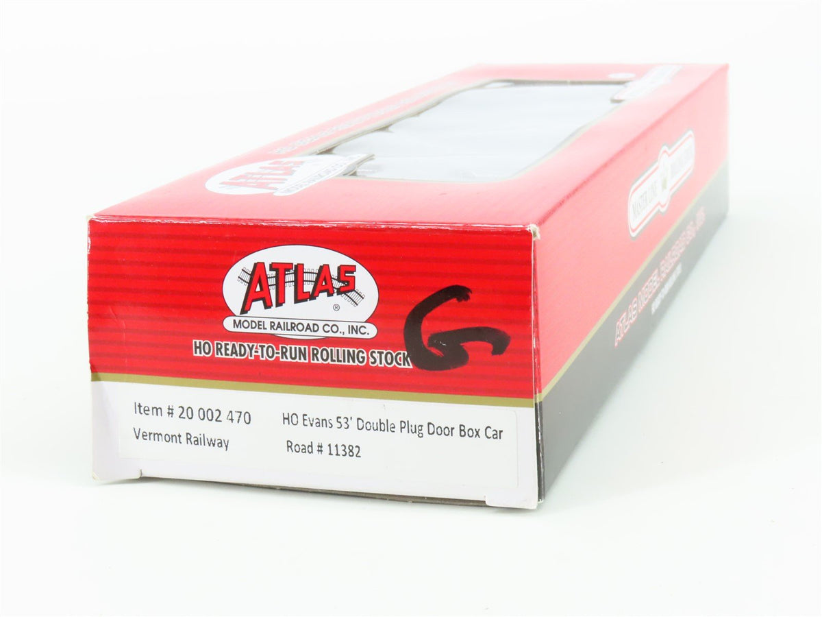 HO Scale Atlas Master Line 20002470 VTR Vermont Railway 53&#39; Box Car #11382